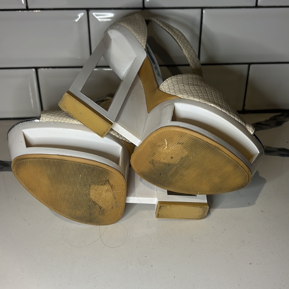 C Label Platform High Heel Wedge - image 4